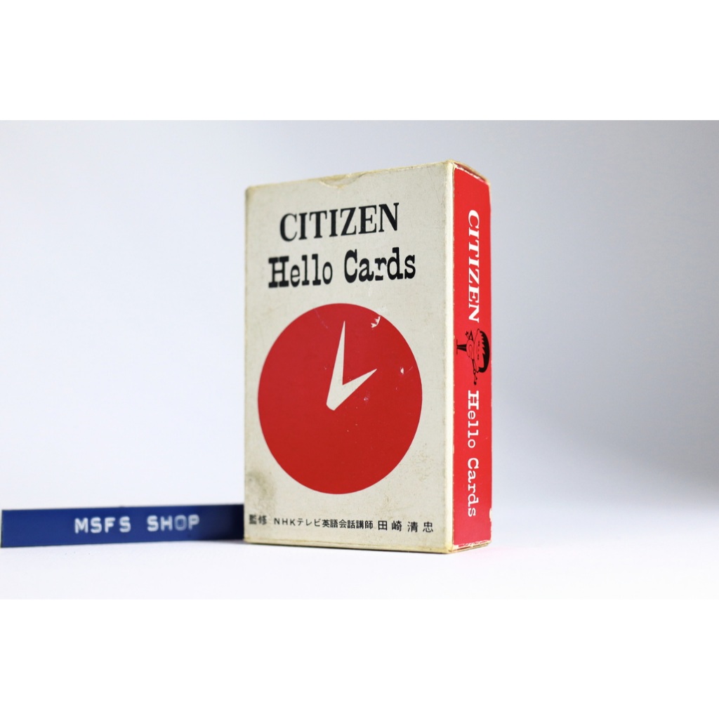 [Vintage] CITIZEN Hello Cards Playing Cards