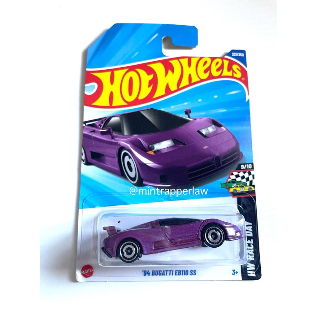 รถฮอทวีล Hot Wheels 94 BUGATTI EB110SS 🟣 ปี2025