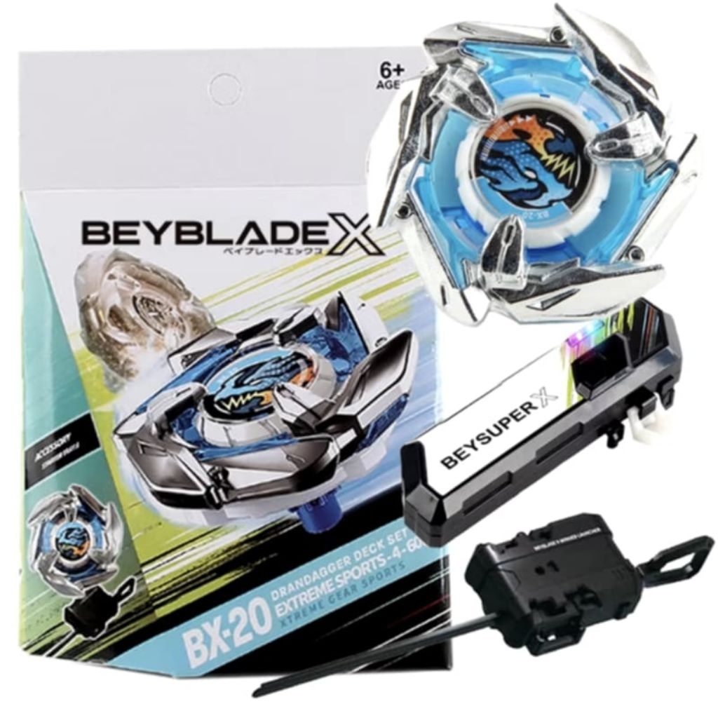 (พร้อมส่งในไทย) ใหม่ เบย์เบลดX BX-20 พร้อมที่ชู๊ดและอุปกรณ์รุ่นแรง พระเอก  ของเล่นยอดฮิตสำหรับเด็กเเ