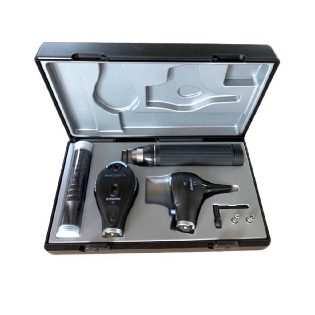 Riester ชุดตรวจ ตา หู รุ่น ri-scope L (RIE-3745) L3 Otoscope/ L2 Ophthalmoscope, XL 2.5V