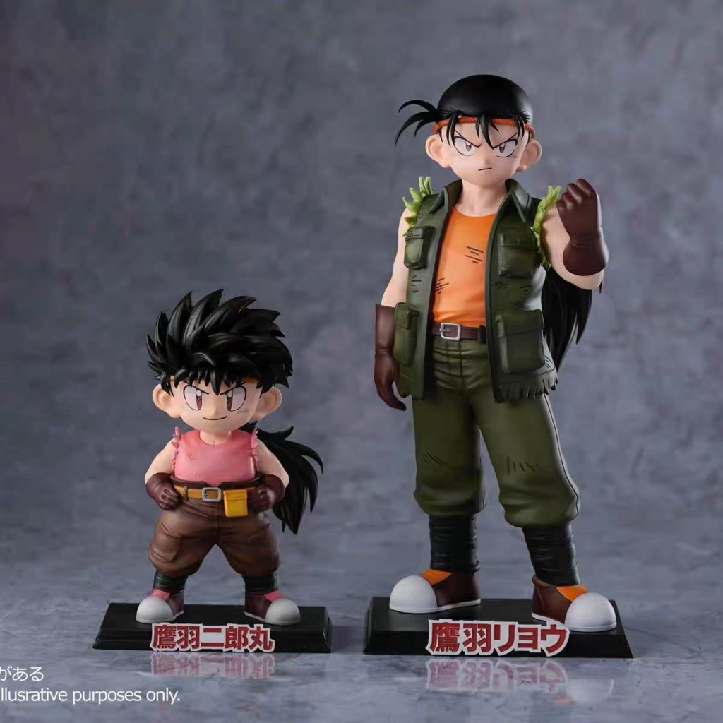 🔥Hot🔥โมเดล เรียว จิโระมารุ  / Ryo Takaba / Jiromaru Takaba/  ทามิย่า figure mini4wd tamiya รถแดช dash