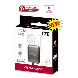 Transcend External SSD magnetic design 1TB : ESD420 USB Type…
