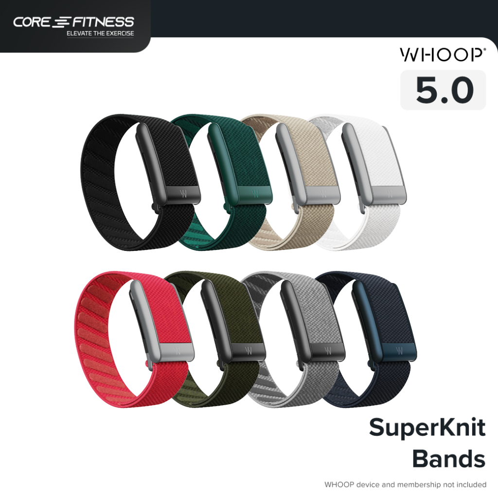 WHOOP 5.0 SuperKnit Bands สายสำรอง Everyday Wear สำหรับ WHOOP One, WHOOP Peak