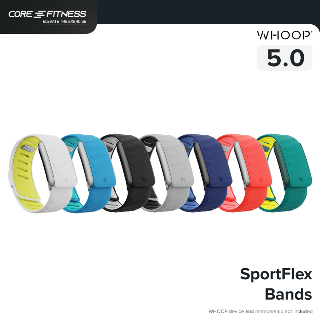 WHOOP 5.0 SportFlex Bands - สายซิลิโคน High-Performance สำหรับ WHOOP One, WHOOP Peak