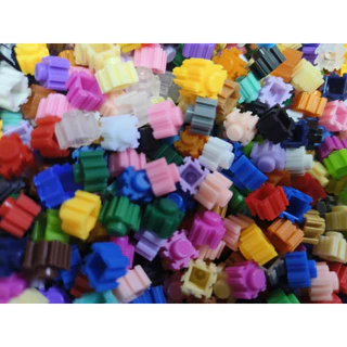 (พร้อมส่ง )1000 ชิ้น บล็อคตัวต่อ ตัวต่อเฟือง บล็อคเฟือง เลโก้เฟือง ขนาด 8 mm