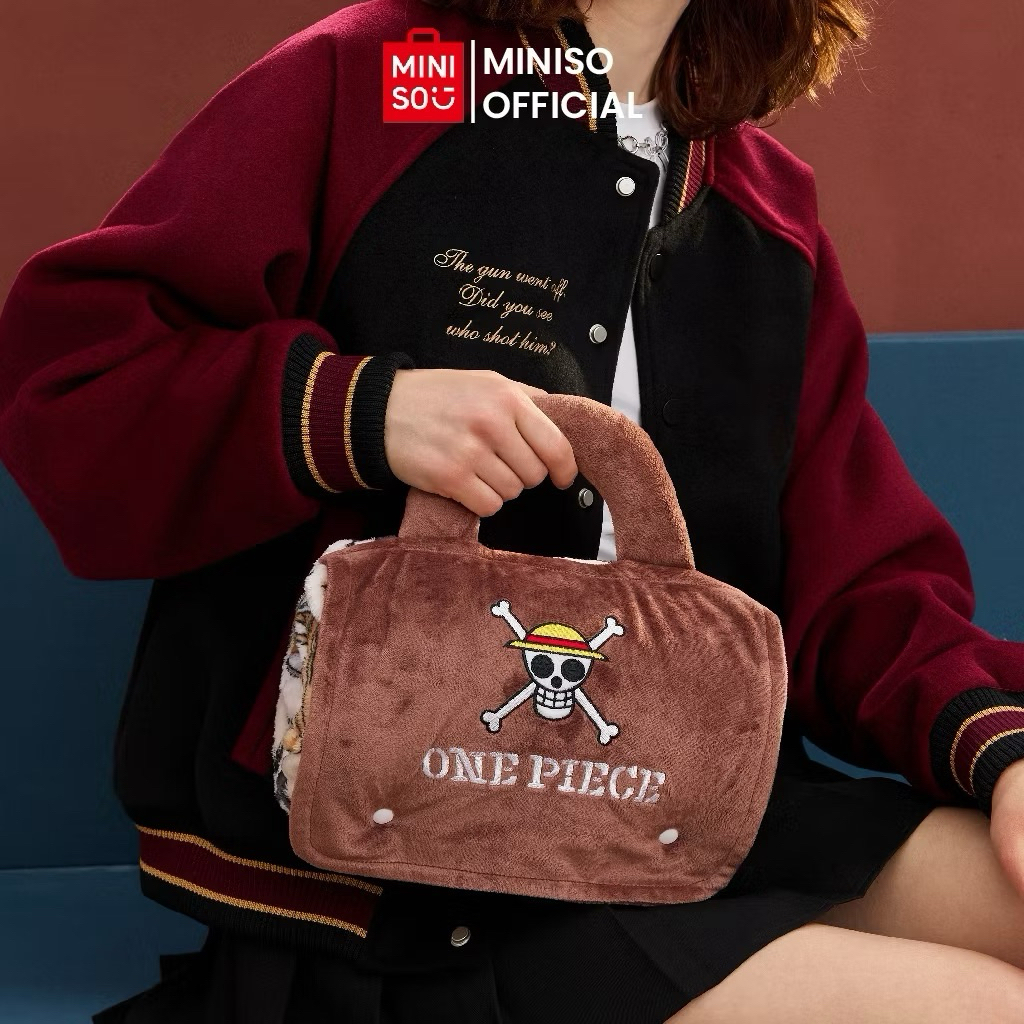 Miniso X One Piece Voyager Series ผ้าห่มพักผ่อนแบบพกพา