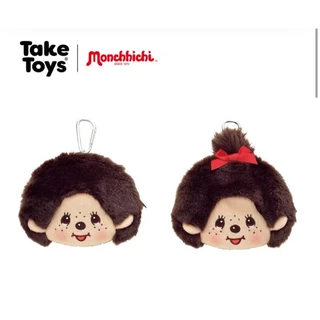 Monchhichi Face Pouch - กระเป๋าสตางค์ มอนชิชิ ของแท้100%