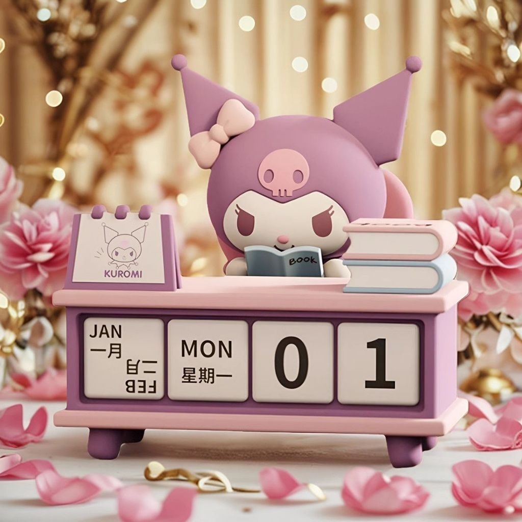 Sanrio​ ชินจัง​ ปฏิทิน​ตั้งโต๊ะ​ ของตกแต่งบนโต๊ะ พร้อมส่งจากไทย