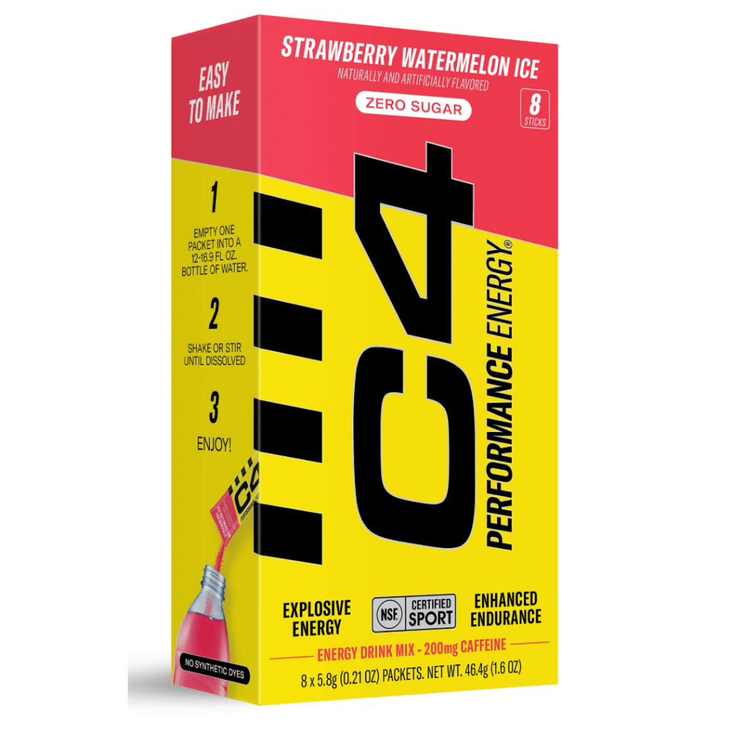 C4 Performance Energy Powder Mix 8 Pack