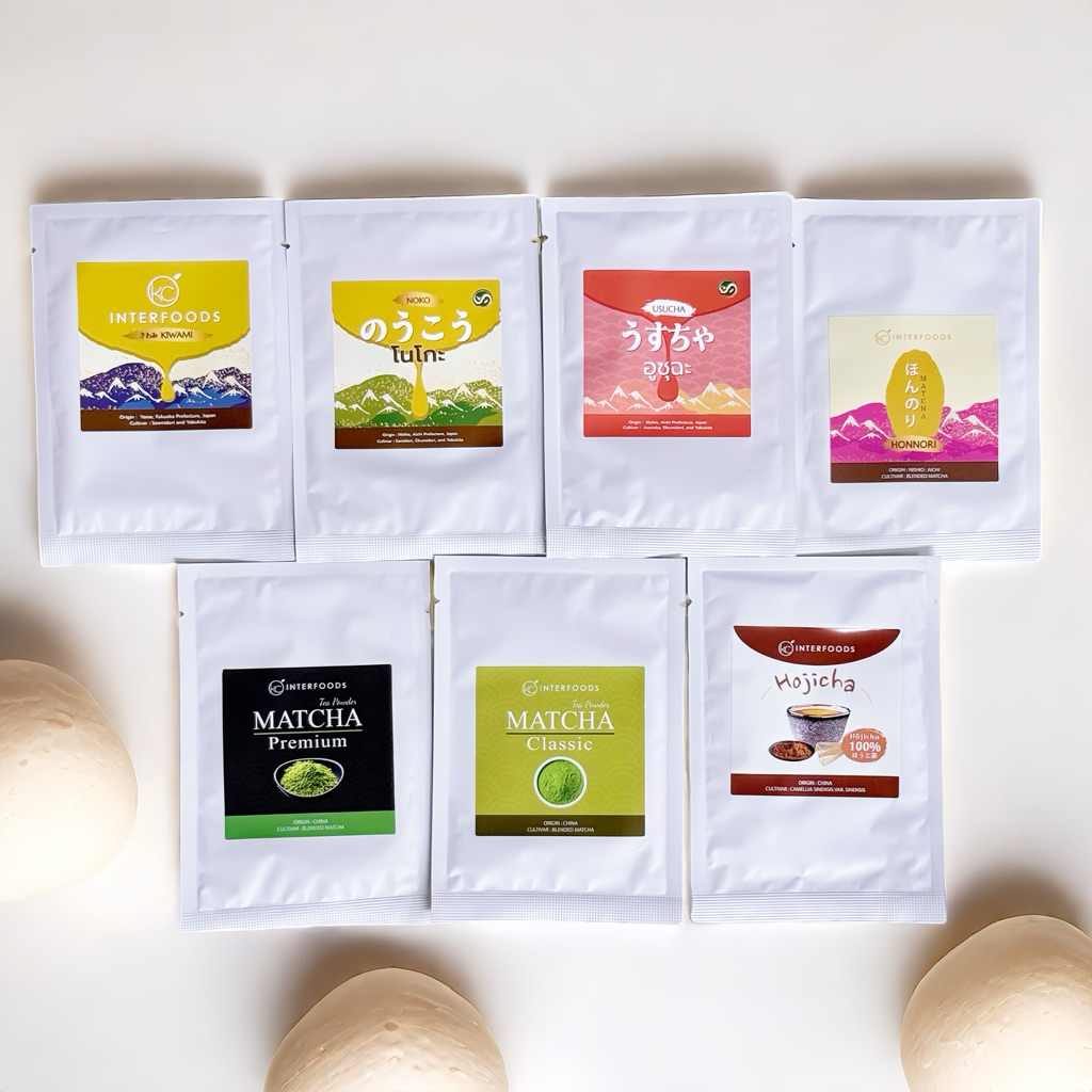 kiwami ชุดทดลองมัทฉะ 7 เกรด ขนาด 5 กรัม | Mini Matcha Set