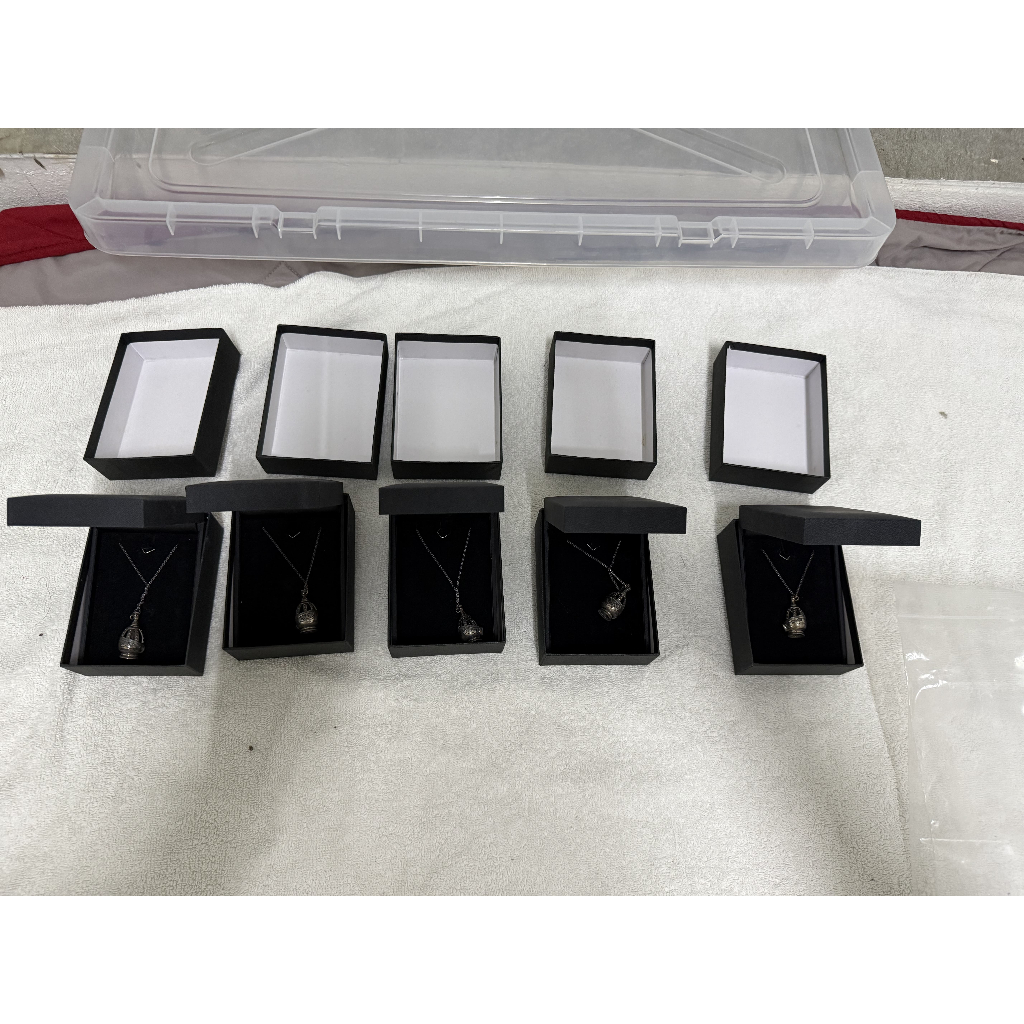 Puella Magi Madoka Magica - Soul Gem Silver Pendant Top full set of 5