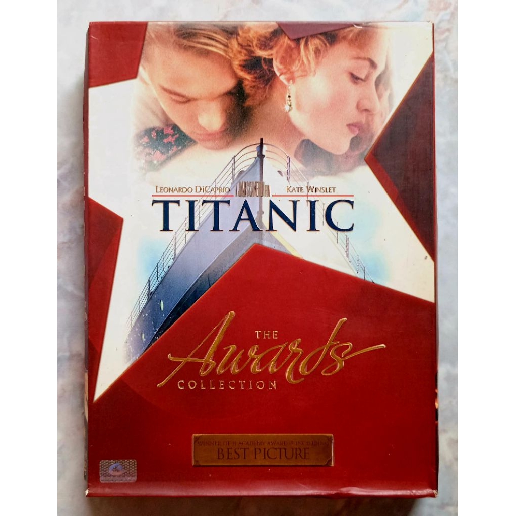 📀📀📀 BOXSET DVD TITANIC THE AWARD , DELUXE 3 แผ่น ,ปกVALENTINE