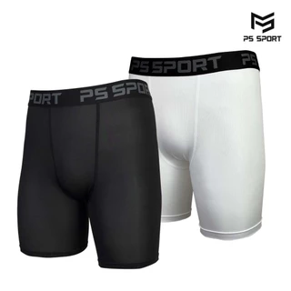 กางเกงรัดกล้ามเนื้อ ขาสั้น PS SPORT กางเกงรัดสั้น ออกกำลังกาย กางเกงรัด กีฬาฟุตบอล บาส วิ่ง ว่ายนํ้า