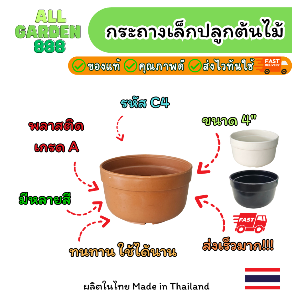 กระถางต้นไม้เล็ก กระถางพลาสติก สไตล์มินิมอล/โมเดิร์น กระถางกระบองเพชร กระถางแคคตัส กระถางเพาะปลูก ราคา ถูกที่สุด ดีลบีเคเค แกลเลอรีภาพที่ 7