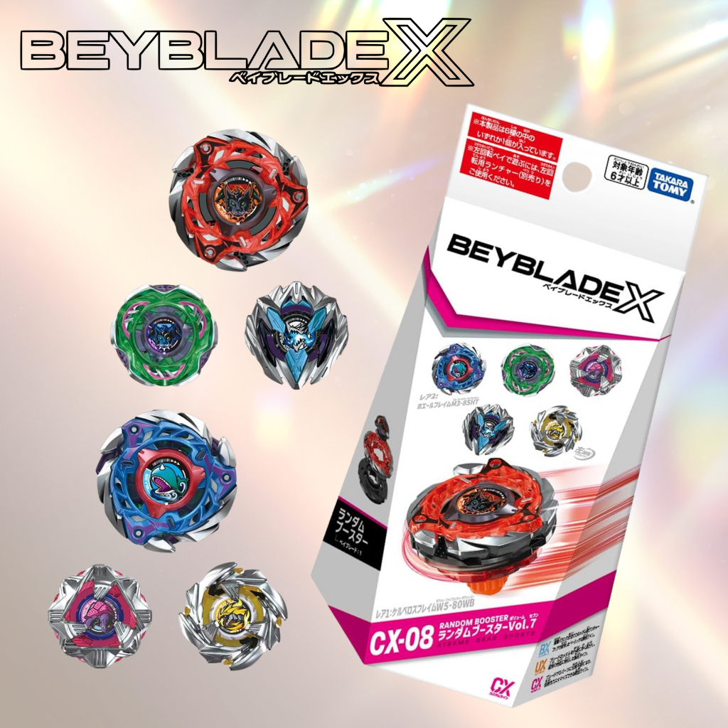 Takara Tomy Beyblade X CX-08 Random Booster Vol.7