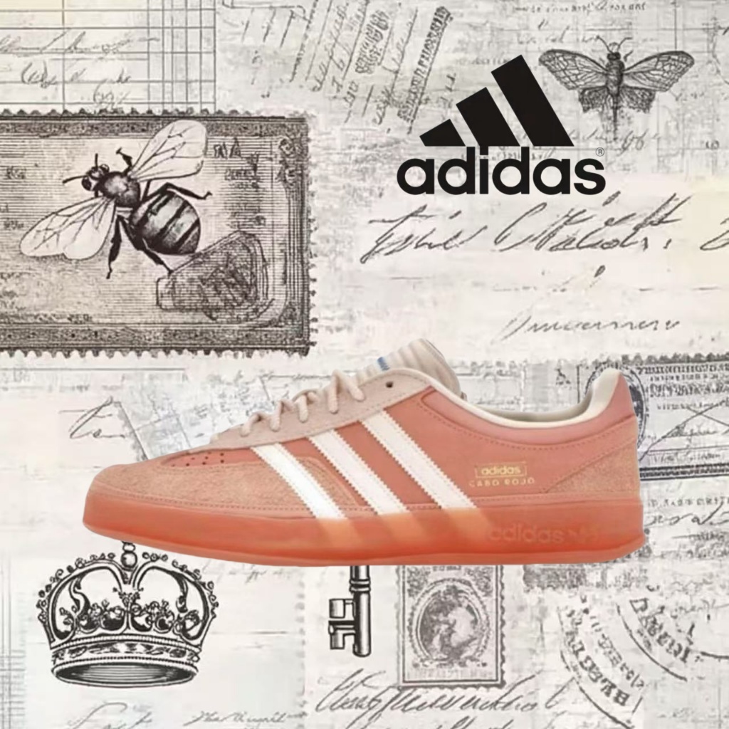 🎉（ของแท้ 100 %）adidas originals Samba OG gazelle JS5052 สีส้ม