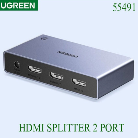 ๊Ugreen HDMI splitter 4K  1 อินพุต 2 เอาต์พุต EDID 55491 (AP500)
