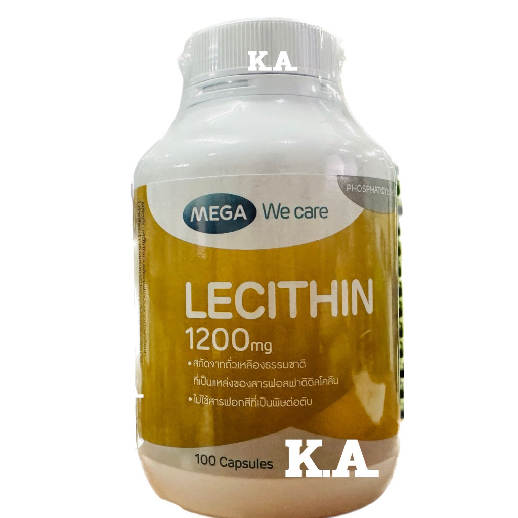 MEGA LECITHIN 1200MG.100S' 6954