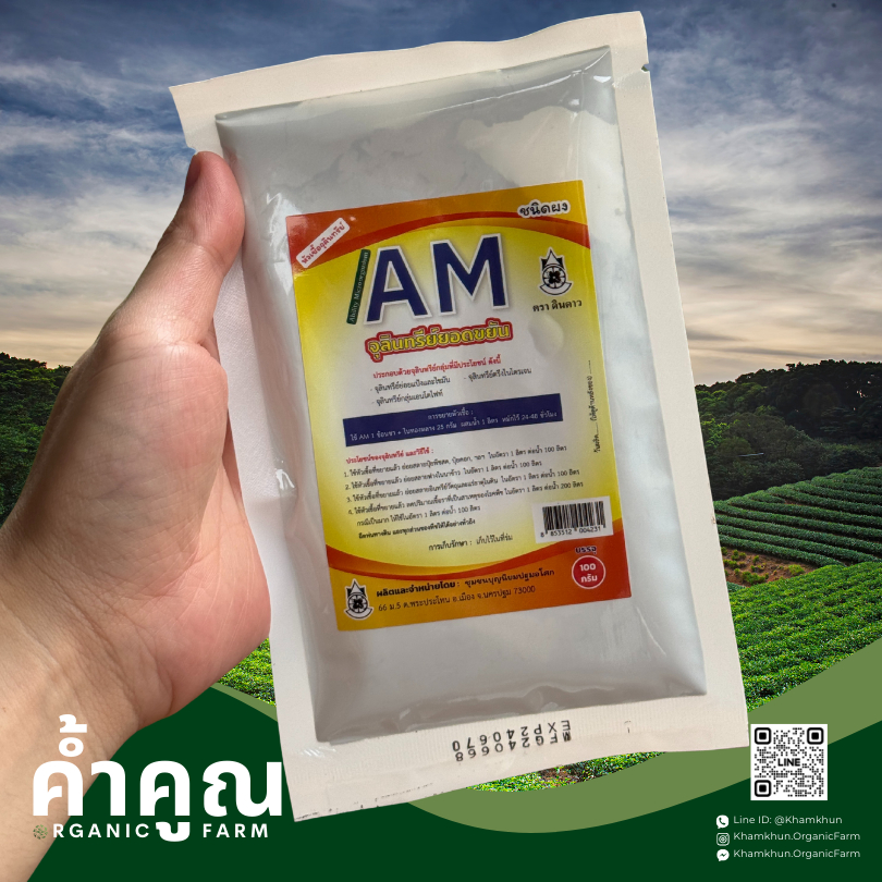 ค้ำคูณ ออแกนิค ฟาร์ม - B16 เอนโดไฟต์ AM จุลินทรีย์ยอดขยัน(B16เดิม) 100 กรัม