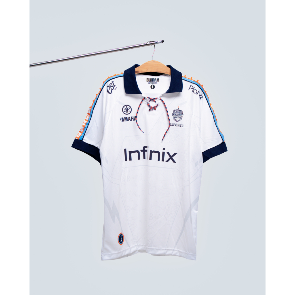 เสื้อ Esports BRU Jersey Winter 2025 White