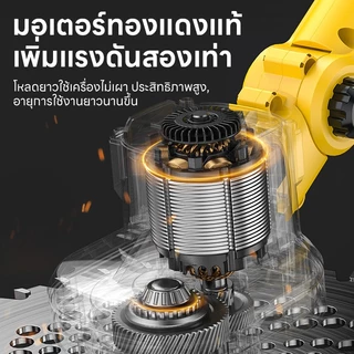 Maybuck เครื่องตัดหญ้าไร้สาย มอเตอร์ไร้ถ่าน แบตลิเธียม แสดงระดับแบตชัดเจน! ใช้สวนบ้าน งานสวนใหญ่