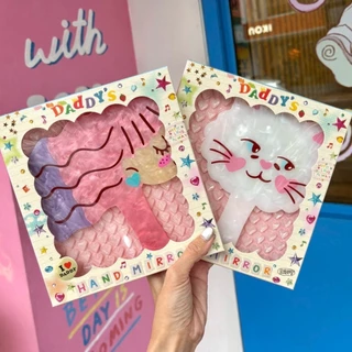DADDY | Daddy Hand Mirror กระจกแบบถือ สุดน่ารัก