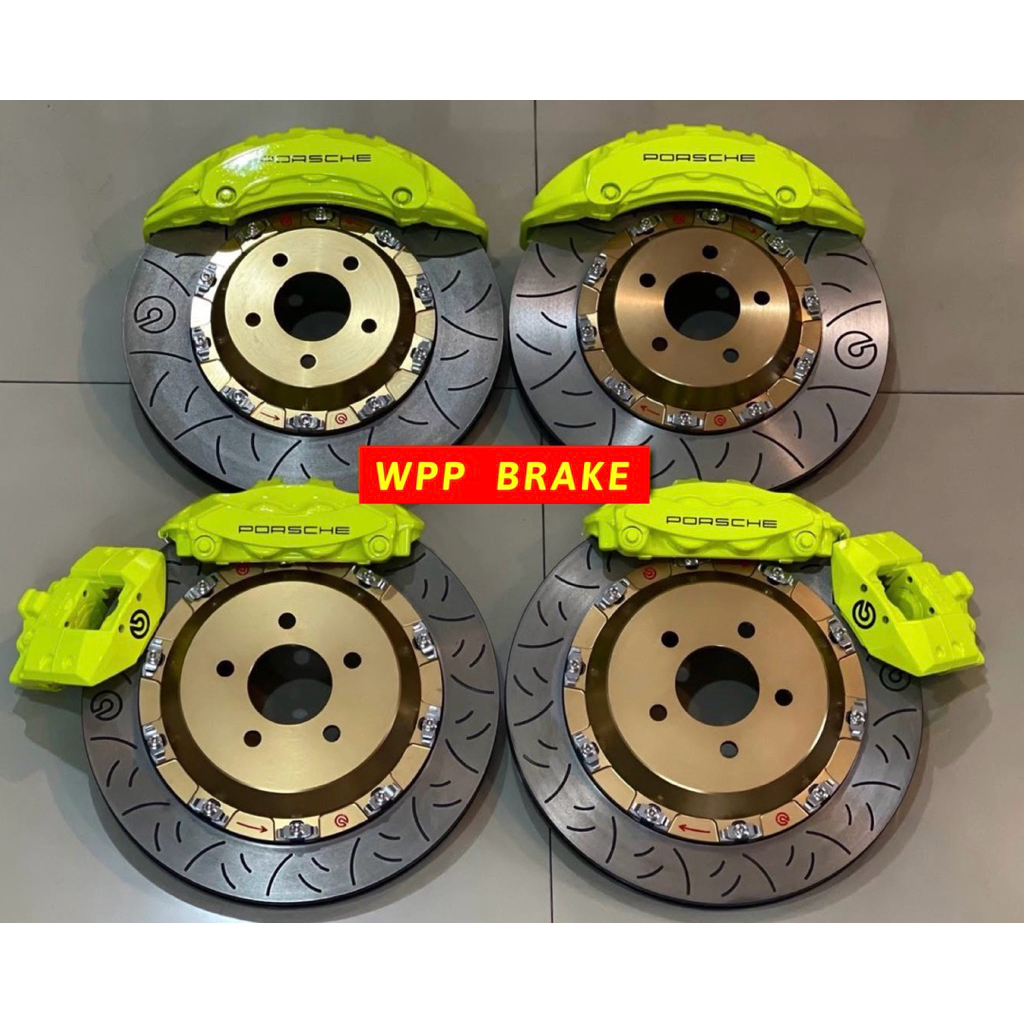 เบรก เบรมโบ้ panamera 19Z brembo หน้าหลัง ครบเซตพร้อมติดตั้ง