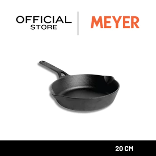 MEYER CAST IRON กระทะเหล็กหล่อ กระทะทอดเหล็กหล่อ OPEN FRY PAN ขนาด 20 ซม. (48121-C)