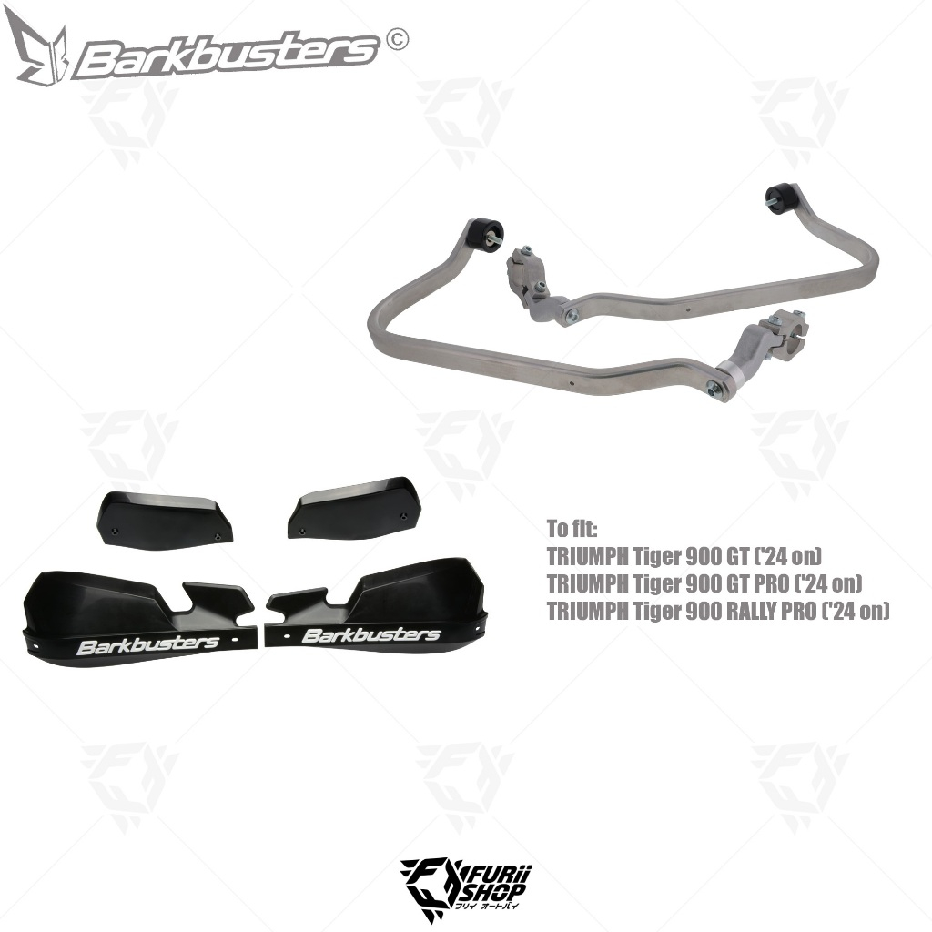 การ์ดแฮนด์ barkbusters รหัส BHG 120 พร้อมใบการ์ด VPS For TRIUMPH Tiger 900 GT/PRO ('24 on) ,Tiger 90