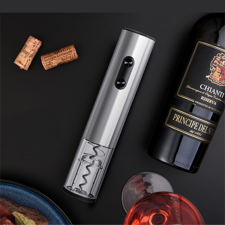 Zwilling Stainless Steel Home Electric Wine Opener Opener (Non-Rechargeable Requires Batteries)