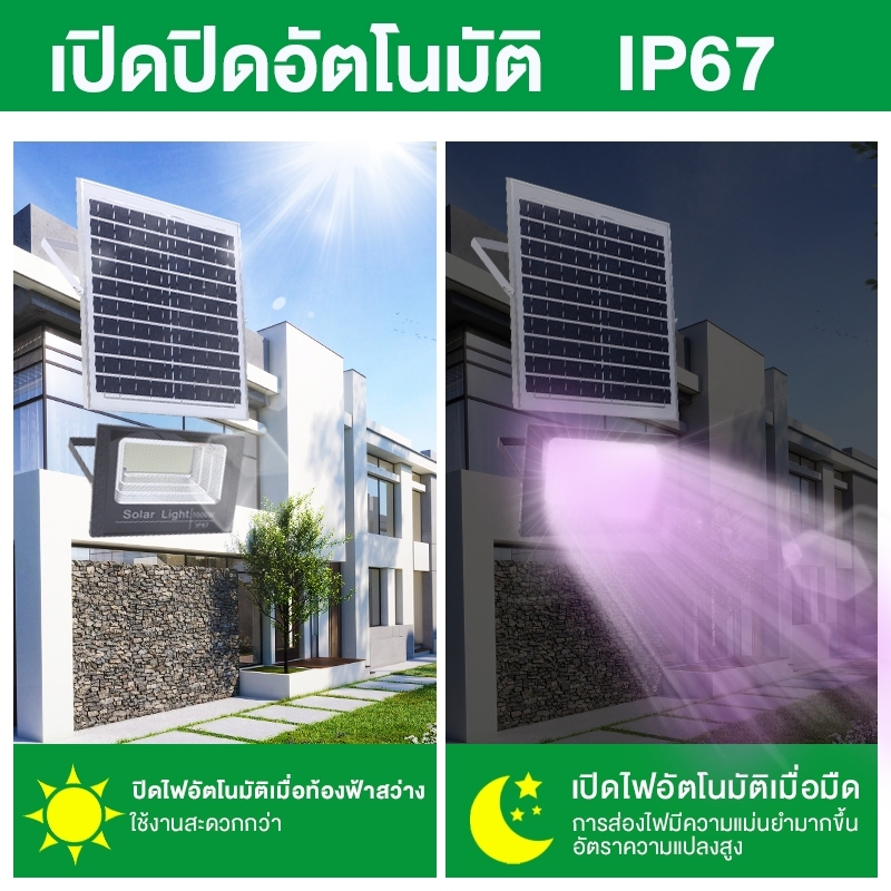 ไฟโซล่าเซลล์สำหรับปลูกต้นไม้ เปิดปิดอัตโนมัติ ไม่เสียค่าไฟ สายไฟ5เมตร  led  light โคมไฟปลูกต้นไม้ให้แสงสว่าง - รูปที่ 2