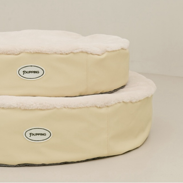 Pupping Pudding Beanbag ที่นอนสัตว์เลี้ยง เบาะนอนสุนัข และแมว รุ่นขนเฟอร์นุ่ม พรีเมียม จากเกาหลี รูปที่ 4