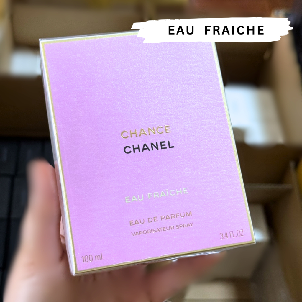 (EDP)  Chanel Chance Eau Fraiche EDP 100 ml  กล่องซีล ป้ายคิงพาวเวอร์