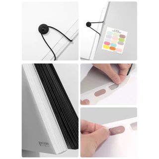 <พร้อมส่ง> กระเป๋าเก็บเอกสาร A4 🗂️ แบ่งหัวข้อ File Holder | 5-12 ช่อง | มีช่องแบ่ง แผ่นขั้น กระเป๋ามือถือ แฟ้ม Folder
