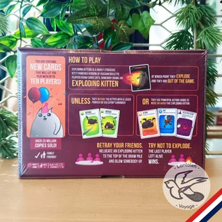 [ของแท้][สินค้าขายดี] Exploding Kittens Party Pack EN ห่อของขวัญฟรี [Boardgame]