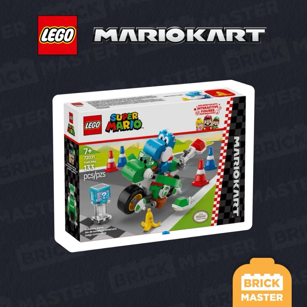 LEGO Super Mario 72031 : Mario Kart™ – Yoshi Bike (เลโก้แท้ มาริโอ้ คาร์ท)