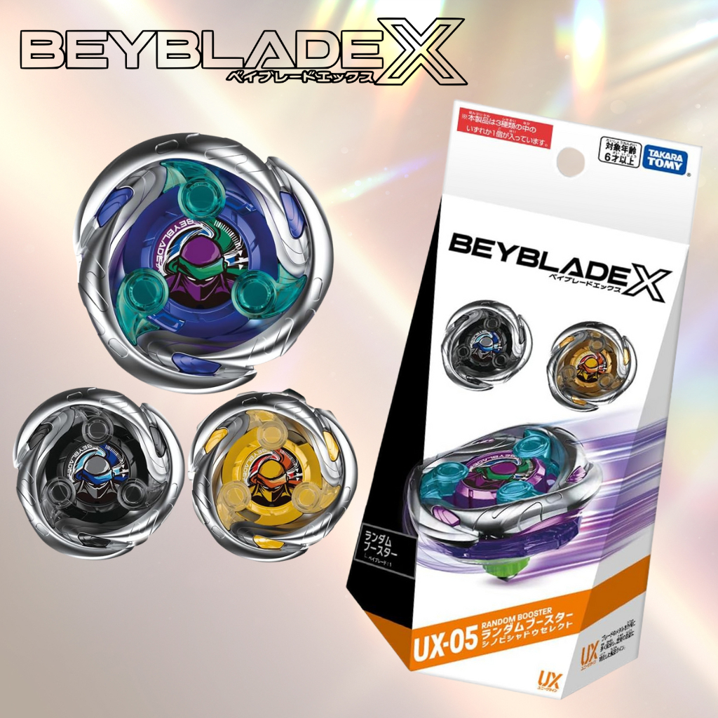 BEYBLADE X UX-05 Random Booster Shinobi Shadow Select