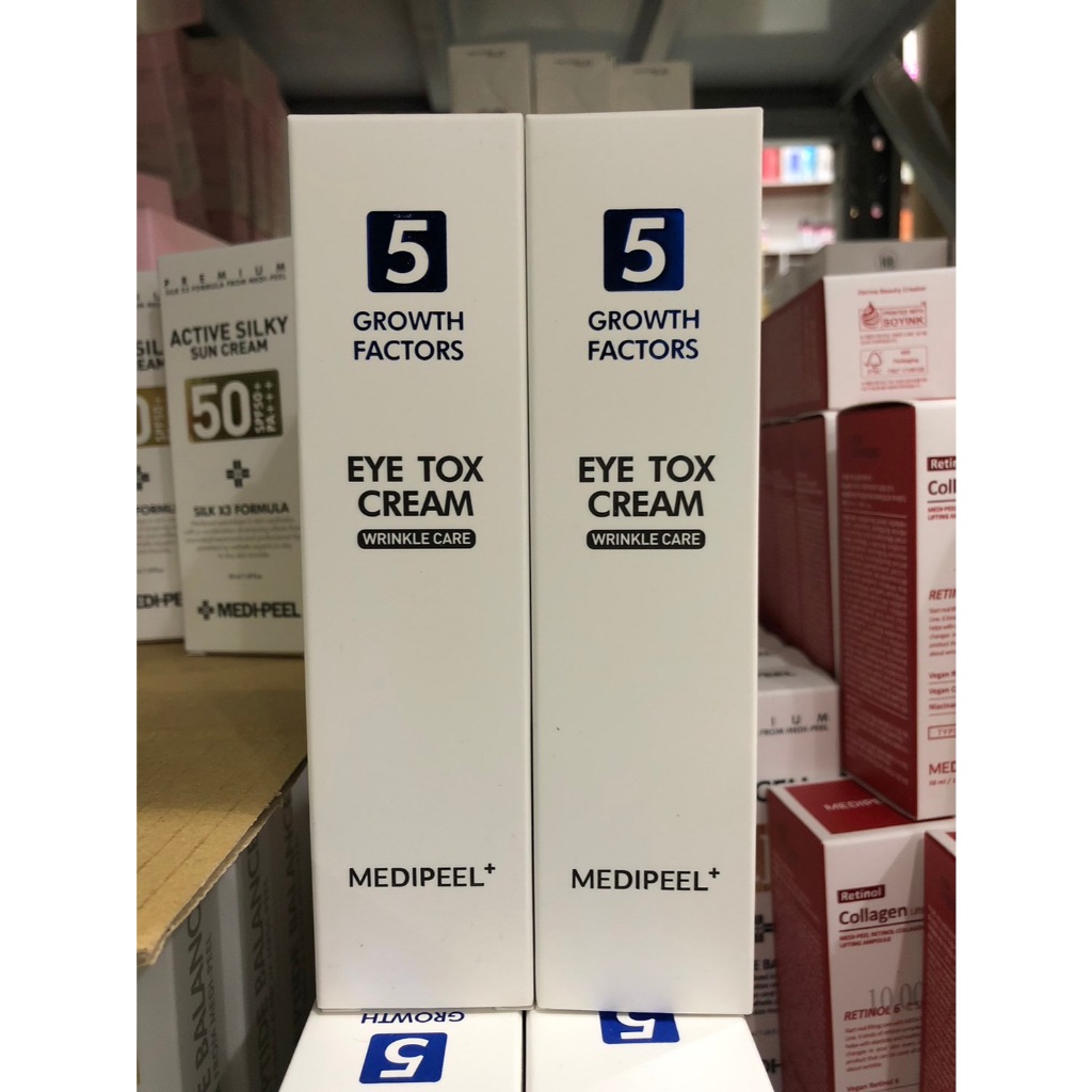 Medi-Peel Eye Tox Cream 40mL ครีมบำรุงรอบดวงตา เติมเต็มและกระชับบริเวณรอบดวงตาที่บวม เหี่ยวย่น และหย่อนคล้อย ให้ความชุ่ม