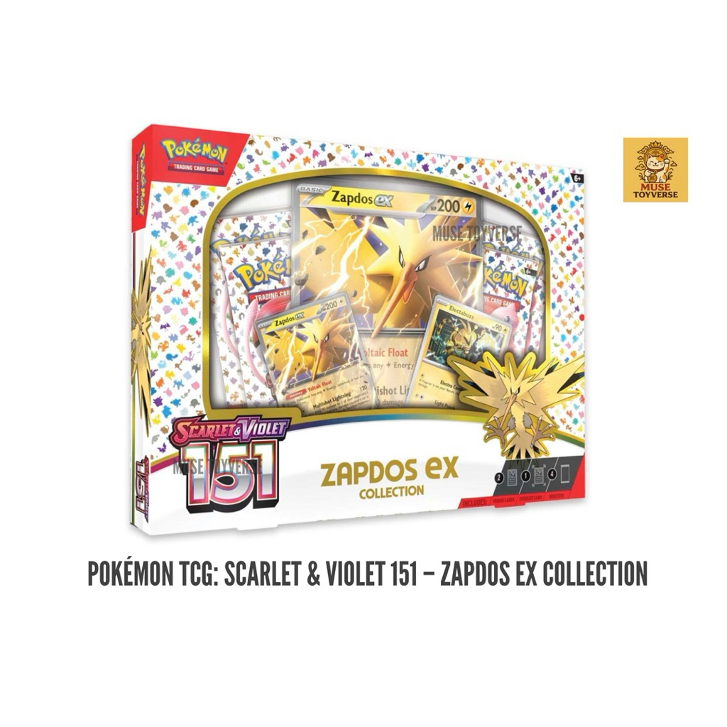 Pokémon TCG: Scarlet & Violet—151 Collection—Zapdos ex