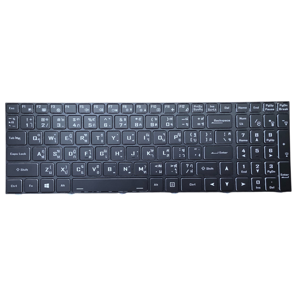 คีย์บอร์ด GIGABYTE Gaming G5 G5KC G5MD G5GD G5KD G7 G7KC G7MD G7GD G7KD A5 A7 มีไฟ Backlight 6-80-N15Z0 N815Z0 Keyboards