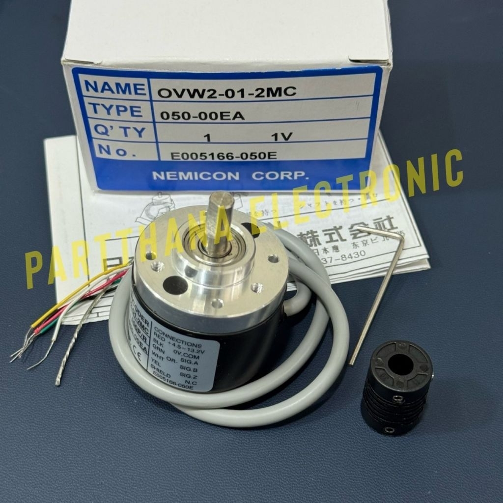 OVW2-01-2MC Encoder100P/R AB90˚ Phase Difference + Zero SignalOpen Collector Output สินค้าพร้อมส่งใน