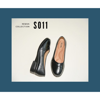 รองเท้าเเฟชั่นผู้หญิงเเบบคัชชูทำงาน Slip on ส้นเตี้ย No. S01…