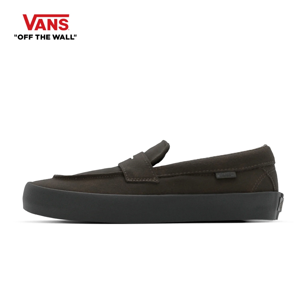 VANS SKATE LOAFER - SUEDE BROWN/BLACK รองเท้า VANS ชาย หญิง