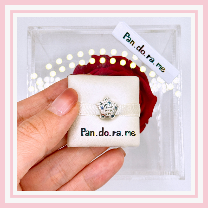 [พร้อมส่ง สินค้าแท้ 💯] pan.do.ra Bold Sparkling Star Charm