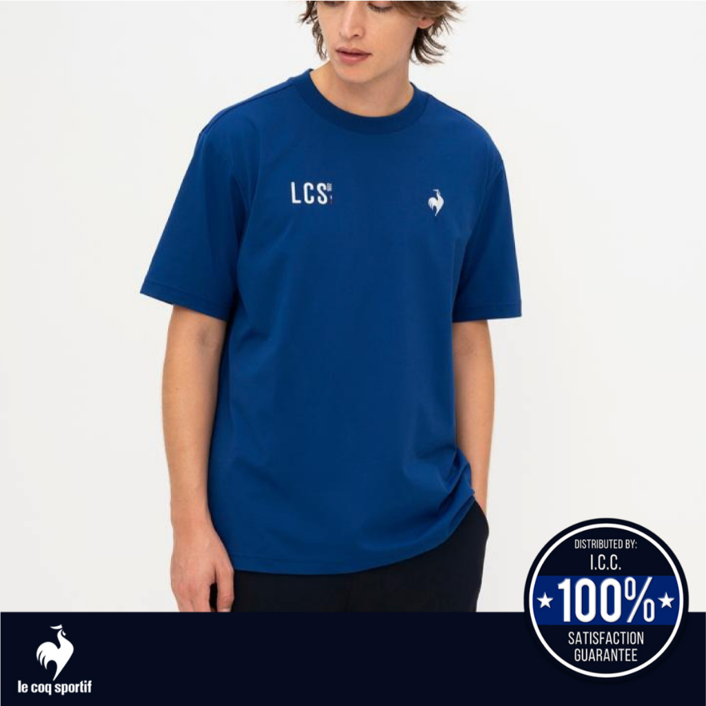 le coq sportif เสื้อยืดแขนสั้น Helanka Sunscreen NIR (ลำลอง, ออกกำลังกาย, กันแดด, แห้งเร็ว, T-shirt) ราคา ถูกที่สุด ดีลบีเคเค แกลเลอรีภาพที่ 2
