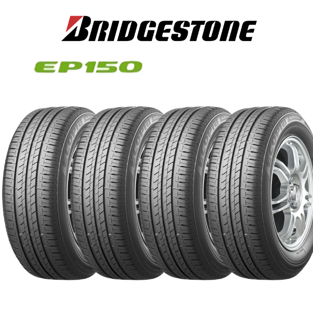 BRIDGESTONE รุ่น EP150 205/55 R17 ปี 2023 🚛 ส่งฟรีทั่วประเทศ｜ติดตั้งฟรี (ราคา 4 เส้น)