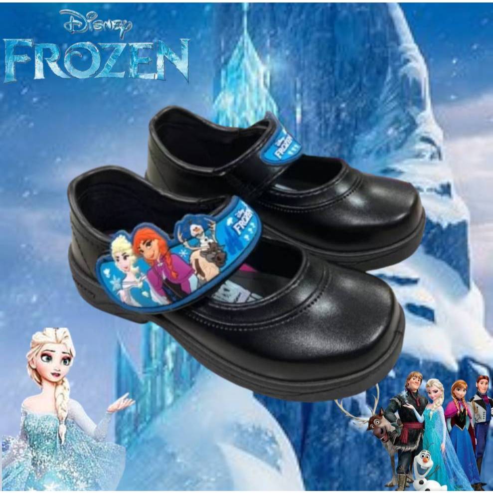 CHAPPY รองเท้านักเรียนหญิง รองเท้าหนัง Frozen รุ่น CF-226