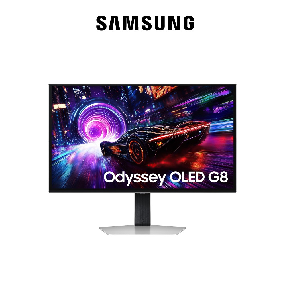 MONITOR (จอมอนิเตอร์) SAMSUNG ODYSSEY OLED G8 G81SF LS27FG812SEXXT - 27 INCH OLED 4K 240Hz AMD FREES