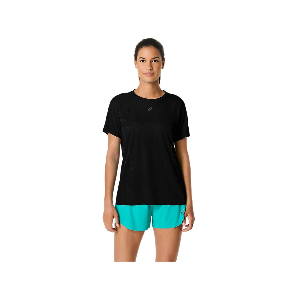 ASICS METARUN SS TOP WOMEN เสื้อวิ่ง ผู้หญิง เสื้อกีฬา ตัวท๊อป เทคโนโลยี ACTIBREEZE เบาสุด เย็นจัด