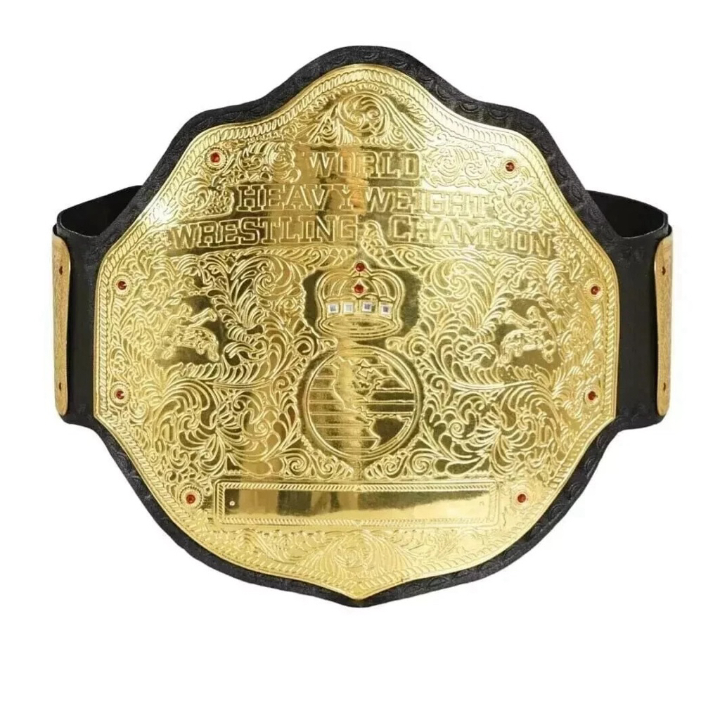 [พร้อมส่ง]เข็มขัดแแชมป์ Big gold World Heavyweights Championship Replica